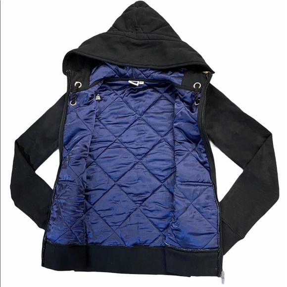 MATIX Quilted Hoodie Jacket Size Small EUC - Picture 4 of 10